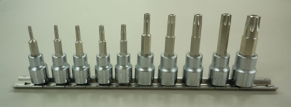 【メーカー在庫あり】 エスコ ESCO 3/8"sq トルクスビットソケットセット 000012098522 HD店|ヒロチー商事 ハーレー 店