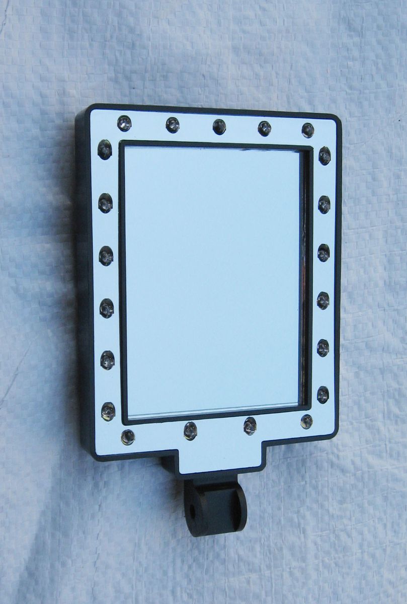 【メーカー在庫あり】 エスコ ESCO 75x100mm 交換用ミラーヘッド(LEDライト付) 000012210849 HD店