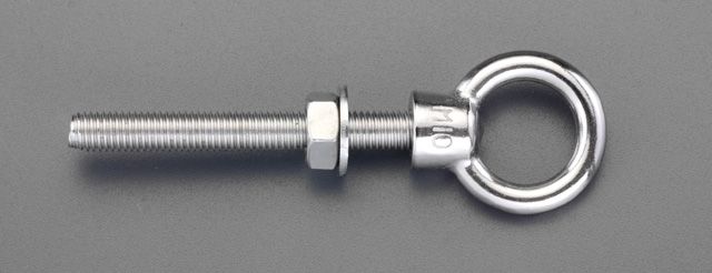 【メーカー在庫あり】 エスコ ESCO M16x150mm ロングアイボルト ステンレス製 000012087459 HD店