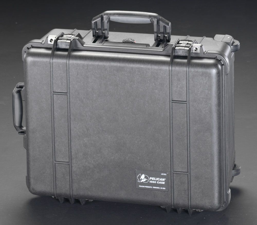【メーカー在庫あり】 エスコ ESCO 517x392x229mm/内寸 万能防水ケース(黒) 000012073922 HD店