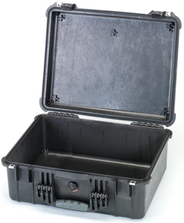 【メーカー在庫あり】 エスコ ESCO 544x419x200mm/内寸 防水ケース(黒/ウレタン無) 000012203683 HD店｜ヒロチー商事 ハーレー 店