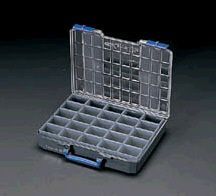 【メーカー在庫あり】 エスコ ESCO 415x330x80mm/外寸 パーツケース 000012033698 HD店｜ヒロチー商事 ハーレー 店