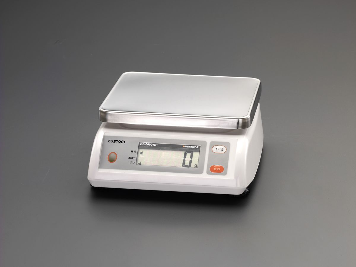 【メーカー在庫あり】 エスコ ESCO 2000g(1.0g) 防水デジタルはかり 000012250484 HD店