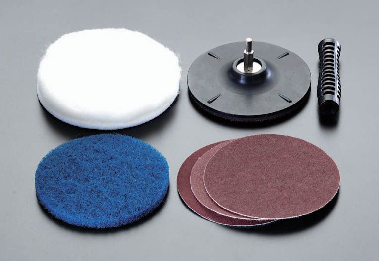 【メーカー在庫あり】 エスコ ESCO 125mm マジックパットセット 000012067574 HD