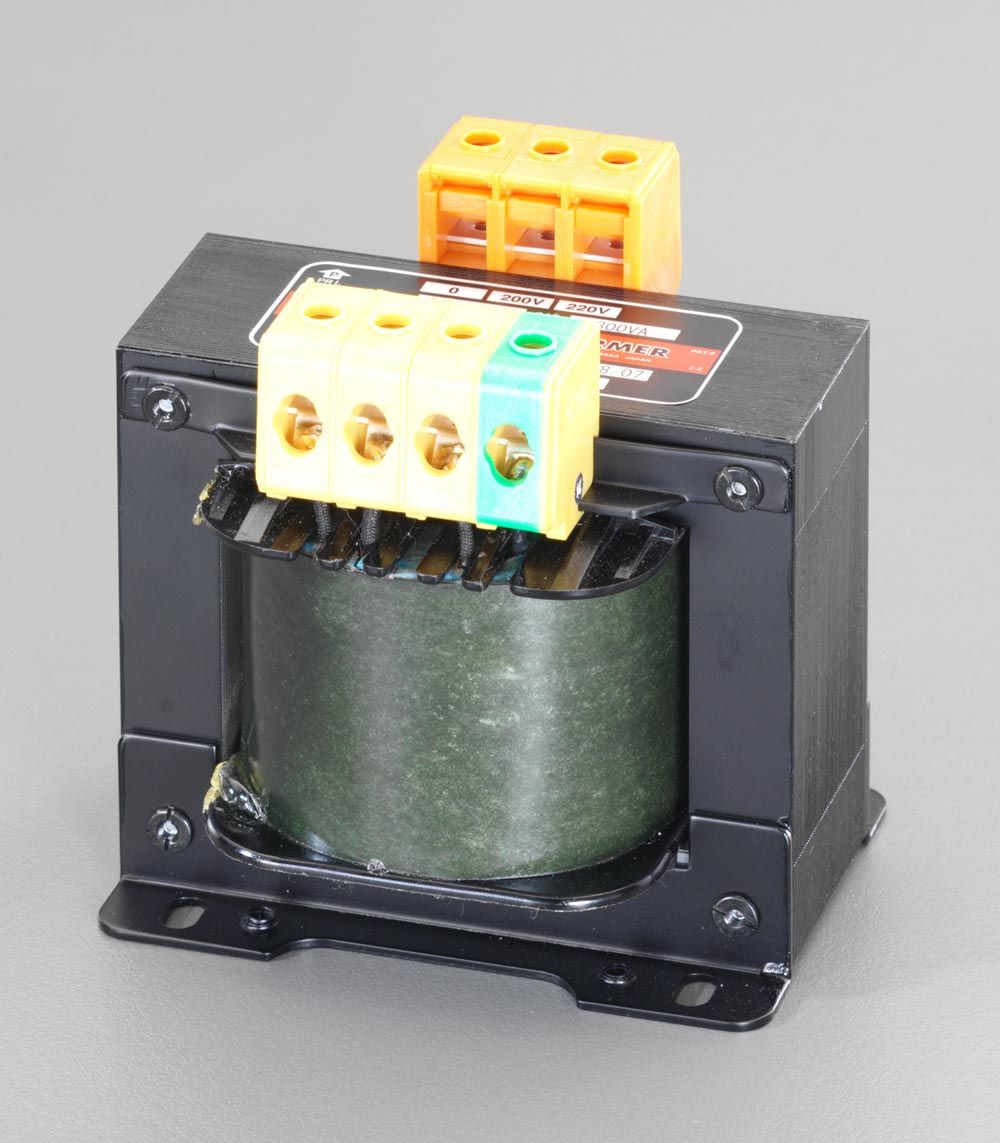 【メーカー在庫あり】 エスコ ESCO 1.0KVA 静電シールド付電源トランス 000012049625 HD店｜ヒロチー商事 ハーレー 店