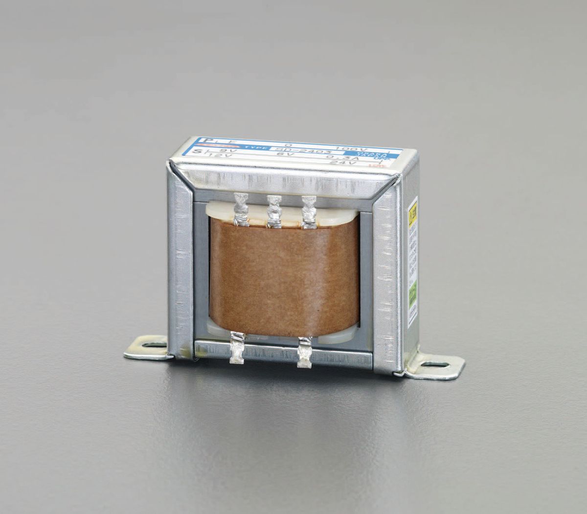 【メーカー在庫あり】 エスコ ESCO 0.3A/100V・110V ダウントランス 保護シールド付 000012200976 HD店