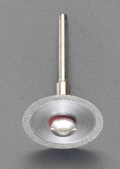 【メーカー在庫あり】 エスコ ESCO 30x0.4mm ダイヤモンドカッター 3mm軸 000012081099 HD店