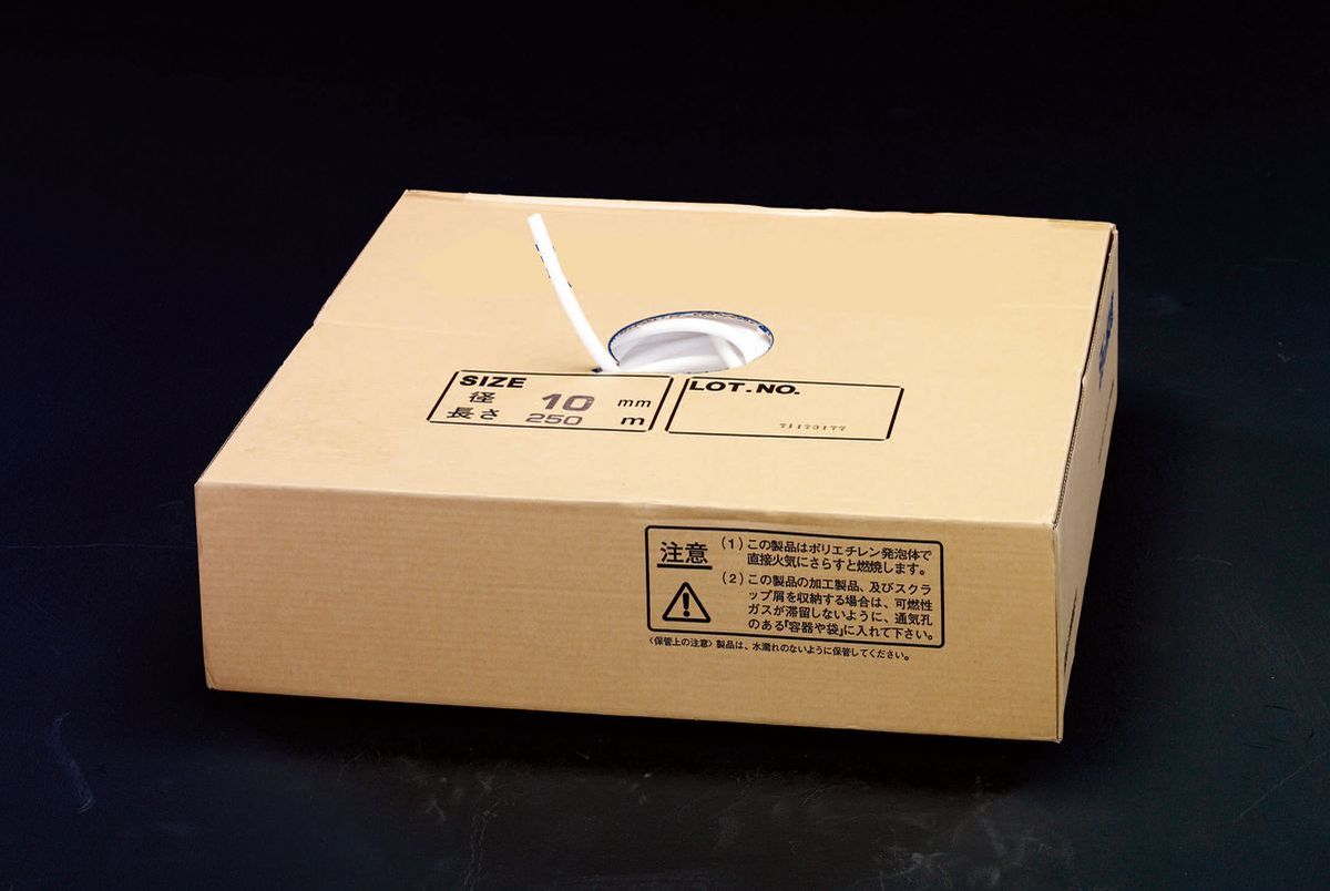 【メーカー在庫あり】 エスコ ESCO 13mm x150m 発泡ポリエチレン丸棒 000012203779 HD店
