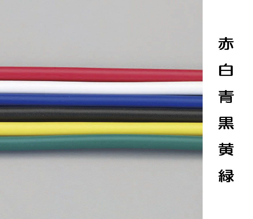 【メーカー在庫あり】 エスコ ESCO 0.75mm2x100m ビニール絶縁電線KIV 青 000012230758 HD店