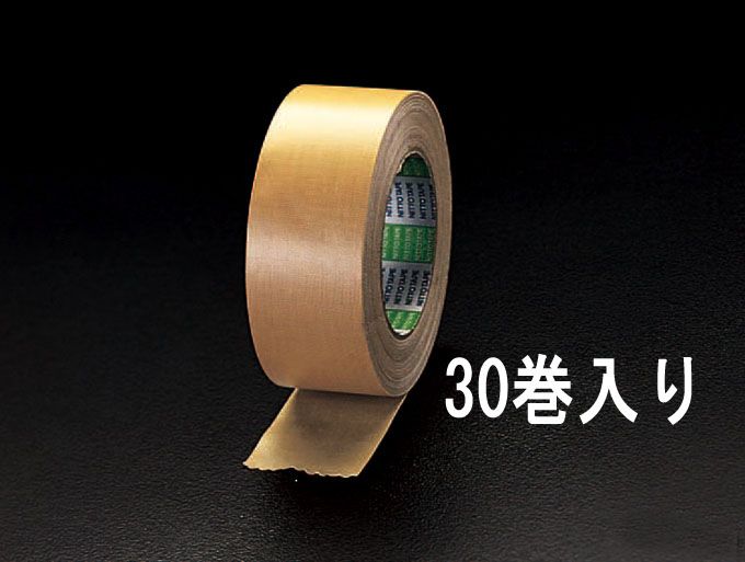【メーカー在庫あり】 エスコ ESCO 50mmx25m 布粘着テープ 30巻 000012202233 HD店