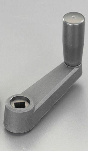 【メーカー在庫あり】 エスコ ESCO 130mm/14mm スチール製 角穴クランクハンドル 000012092302 HD店