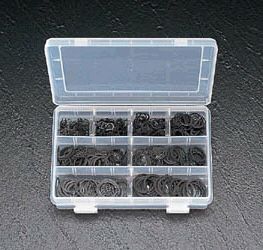【メーカー在庫あり】 エスコ ESCO 7-20mm 軸用スナップリングセット 000012024225 HD店｜ヒロチー商事 ハーレー 店