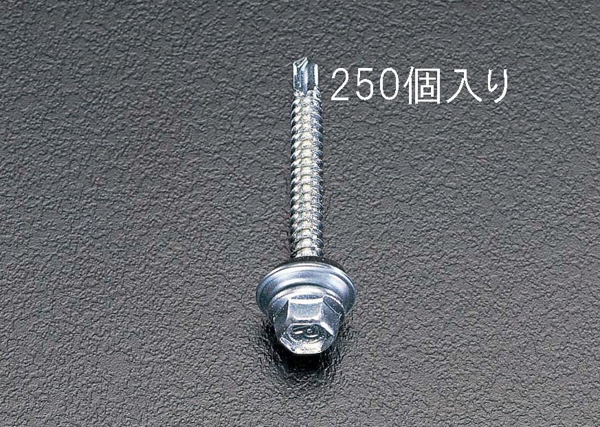 【メーカー在庫あり】 エスコ ESCO 6x35mm 六角頭ピアスビス シール付/250本 000012060332 HD店｜ヒロチー商事 ハーレー 店