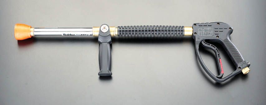 【メーカー在庫あり】 エスコ(ESCO) 800mm/3/8" 1/2" 高圧洗浄機用ガン 000012067875 HD｜ヒロチー商事 ハーレー 店