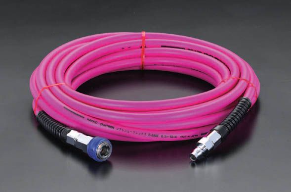 【メーカー在庫あり】 エスコ(ESCO) 8.5/12.5mmx20m ウレタンホース(カプラー付) 000012045365 HD｜ヒロチー商事 ハーレー 店