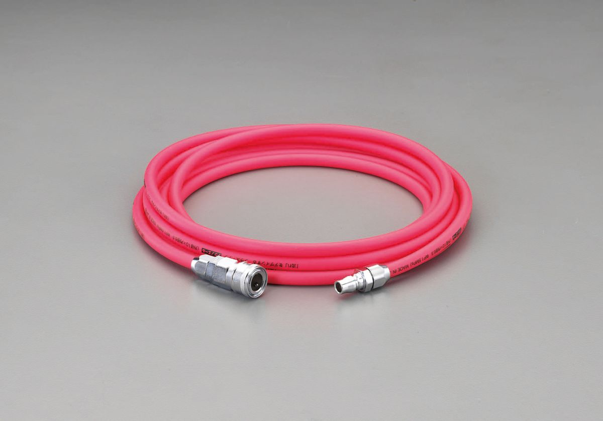 【製造業者棚卸し資産あり】 エスコ(ESCO) 8.5/12.5mmx10m 大気圏配管(カプラー付 PVC) 000012235934 固定ディスク