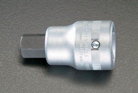 【メーカー在庫あり】 エスコ ESCO 1"sqx17mm HEX ビットソケット 000012014826 HD店｜ヒロチー商事 ハーレー 店