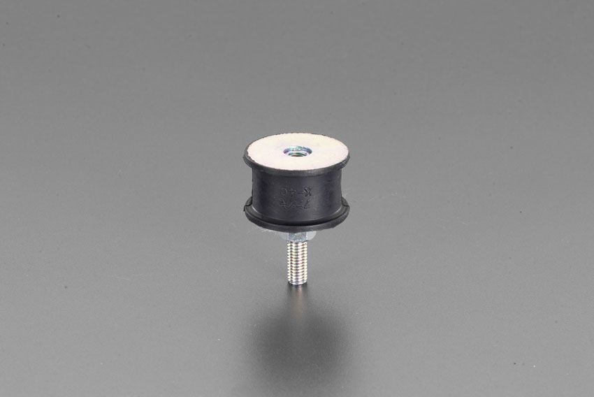 【メーカー在庫あり】 エスコ ESCO M16x55mm/50mm 丸形 防振ゴム 000012092640 HD店
