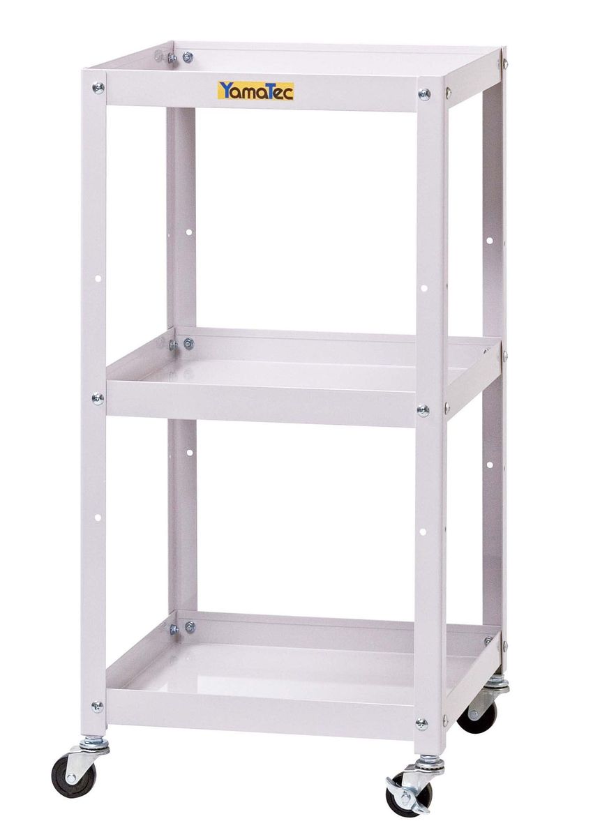 【製造業者店卸し資産あり】 エスコ ESCO 400x400x811粍/3段 物の具手押し車 000012254476 固定ディスク店