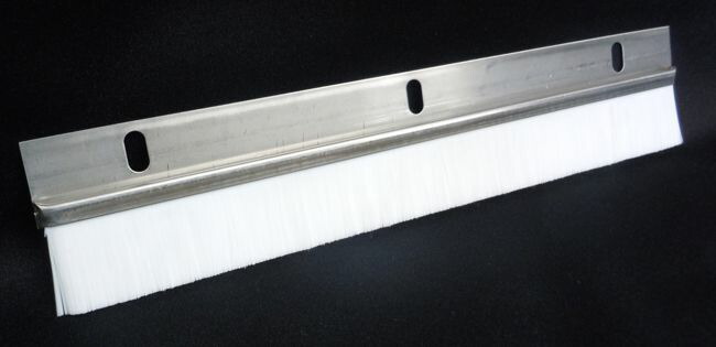 【製造業者店卸し資産あり】 エスコ ESCO 25x 400粍 消印毛はらい ステンレス鋼ひな形/PP 000012218540 固定ディスク店