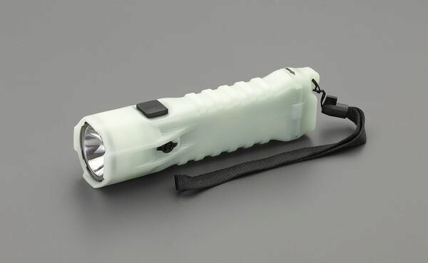 【製造業者店卸し資産あり】 エスコ ESCO [単3x3本] 閃光電球ともし火/LED(雨合羽/蓄光) EA758WR-21 固定ディスク店