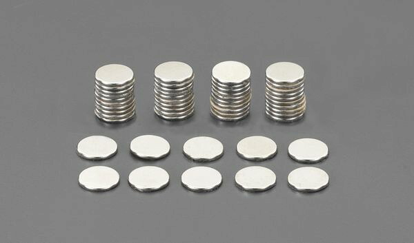 【メーカー在庫あり】 エスコ ESCO φ15x1.0mm マグネット/S極(粘着付/50個) EA781EE-45 HD店