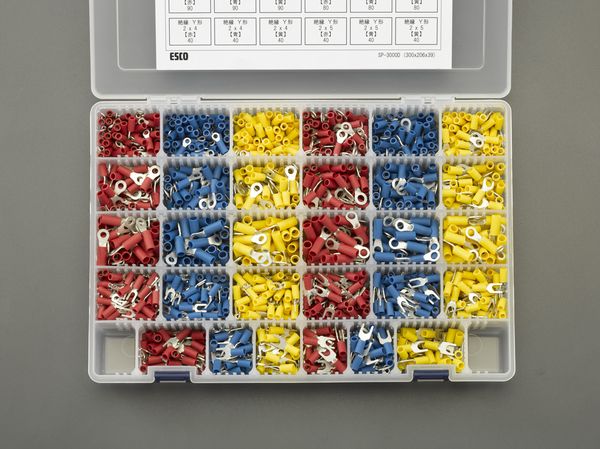 【メーカー在庫あり】 EA538LG-18 エスコ ESCO 圧着端子セット｜ヒロチー商事 ハーレー 店
