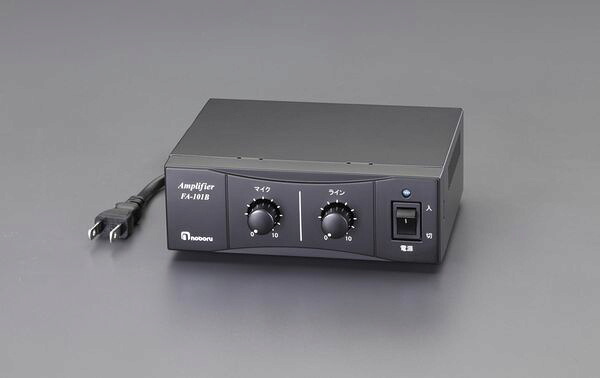 【メーカー在庫あり】 EA763CF-22A エスコ ESCO 10W 卓上型アンプ