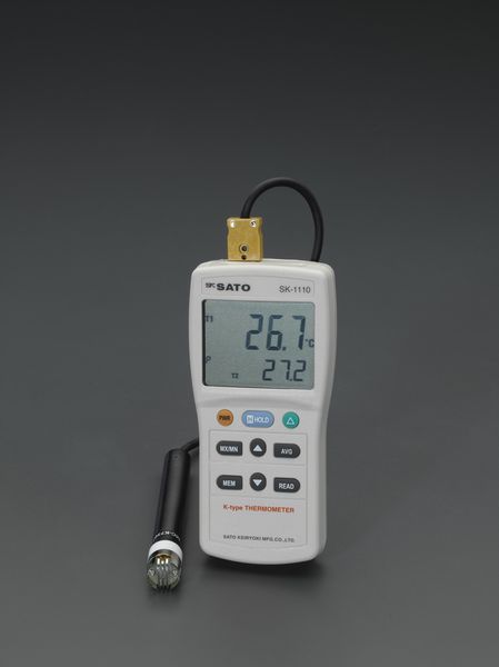 【メーカー在庫あり】 EA701SG-1 エスコ ESCO -73.3 /+1371℃ デジタル温度計
