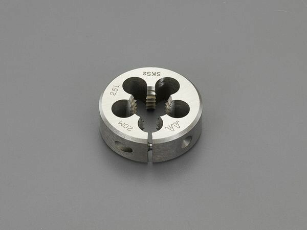 【メーカー在庫あり】 EA829MW-220 エスコ ESCO M20x1.5 /50mm ダイス(左ねじ用/SKS2)｜ヒロチー商事 ハーレー 店
