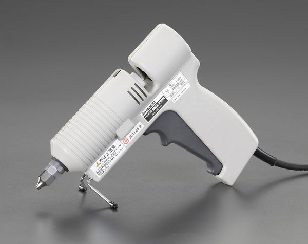 【製造業者棚卸し資産あり】 エスコ ESCO AC100V/100W ホットメルトガン(突っ支い棒手あい) EA305HF-2 固定ディスク店