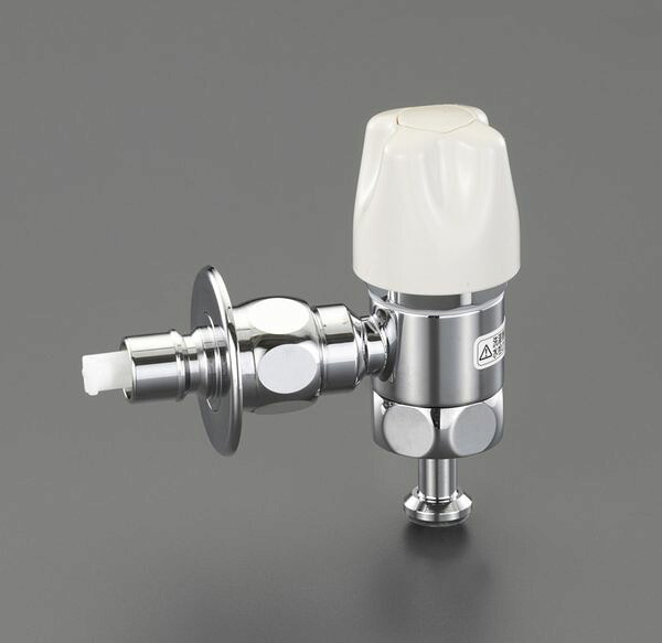 【メーカー在庫あり】 エスコ ESCO 洗濯機用水栓(ストッパー付) EA468CF-24 HD店
