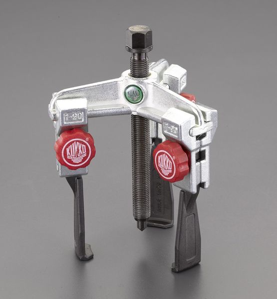 【メーカー在庫あり】 エスコ ESCO 90mm スライドアームプーラー(3本爪/超薄爪/固定付) EA500CJ-90 HD店|ヒロチー商事 ハーレー 店