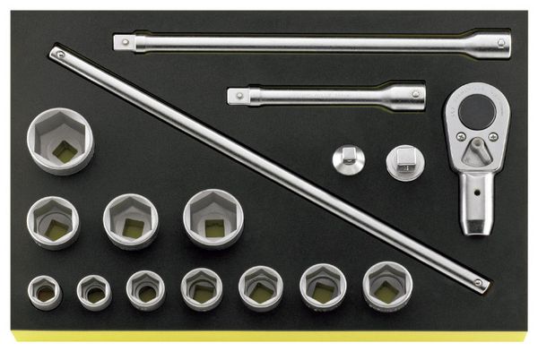 【メーカー在庫あり】 エスコ ESCO 3/4インチsq ソケットレンチセット EA612TH-3 HD店｜ヒロチー商事 ハーレー 店