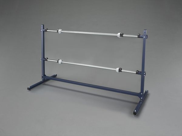 【製造業者店卸し資産あり】 エスコ ESCO 186x81x117粍 ロールスタンド EA957AG-2 固定ディスク店