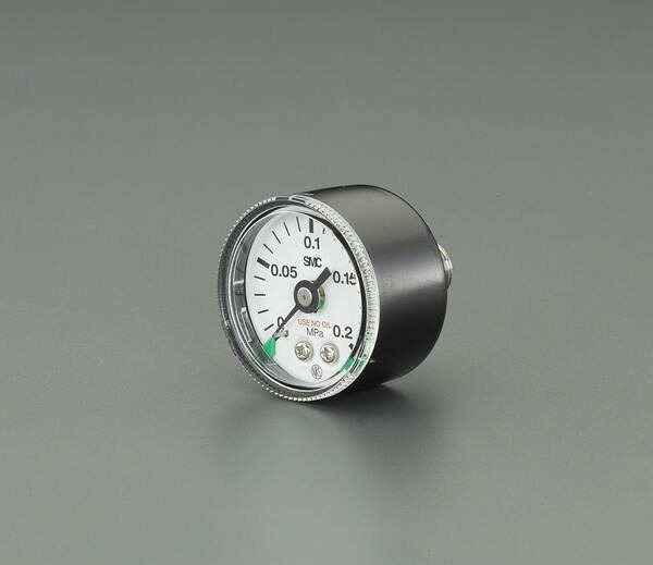 【メーカー在庫あり】 R1/4"/0-0.2MPa 圧力計(一般ライン 000012296901 HD店｜ヒロチー商事 ハーレー 店