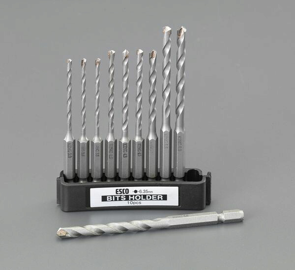 【メーカー在庫あり】 3.0-6.5mm/10本組 マルチドリル(六角軸) 000012292199 HD店