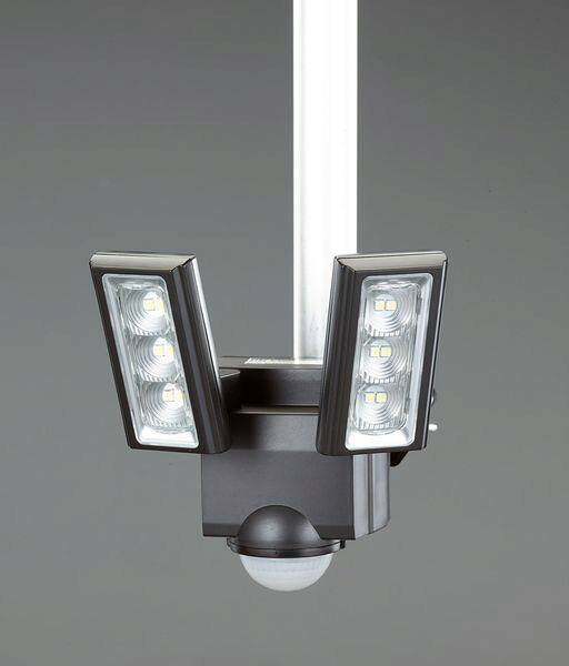 【メーカー在庫あり】 2灯 LEDセンサーライト(単2x4本) 000012295815 HD店