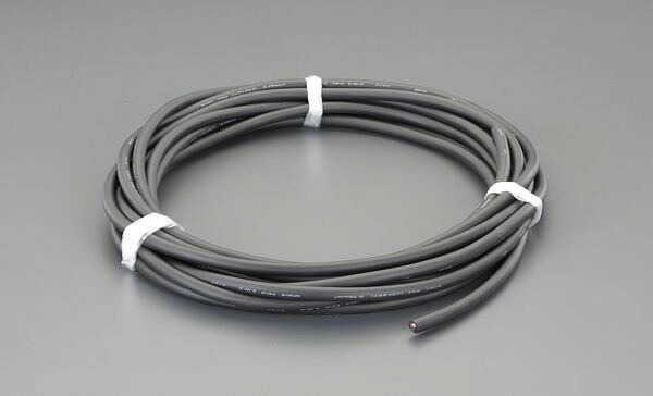 【メーカー在庫あり】 エスコ ESCO 3.5 mx 5m/4芯 ビニールキャブタイヤケーブル 000012292907 HD店