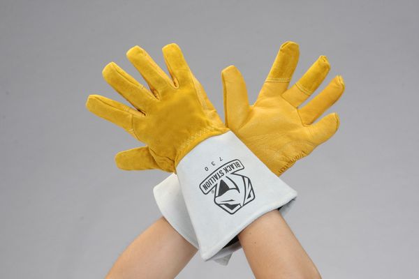 【メーカー在庫あり】 [M] 手袋(溶接用･牛革) EA353AT-26 HD店 6,547円