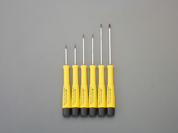 【製造業者店卸し資産あり】 6本組 [-]ﾄﾞﾗｲﾊﾞｰ(細やか用/ESD) EA552AJ-30 固定ディスク店