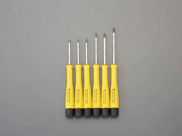 【製造業者店卸し資産あり】 6本組 [TORX]ﾄﾞﾗｲﾊﾞｰ(細やか用/ES EA552AK-20 固定ディスク店