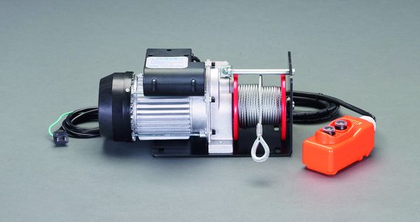 【製造会社店卸し資産あり】 AC100V/100kg 電動ｳｨﾝﾁ EA840BH 固定ディスク店