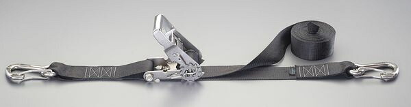 【製造業者店卸し資産あり】 698kg/50mmx6.0m ﾍﾞﾙﾄ荷締機(ｽﾃ EA982BB-88 固定ディスク店