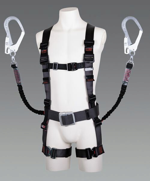 【メーカー在庫あり】 墜落制止用器具(ﾌﾊｰﾈｽ/伸縮式ﾂｲ EA998FF-53 HD店