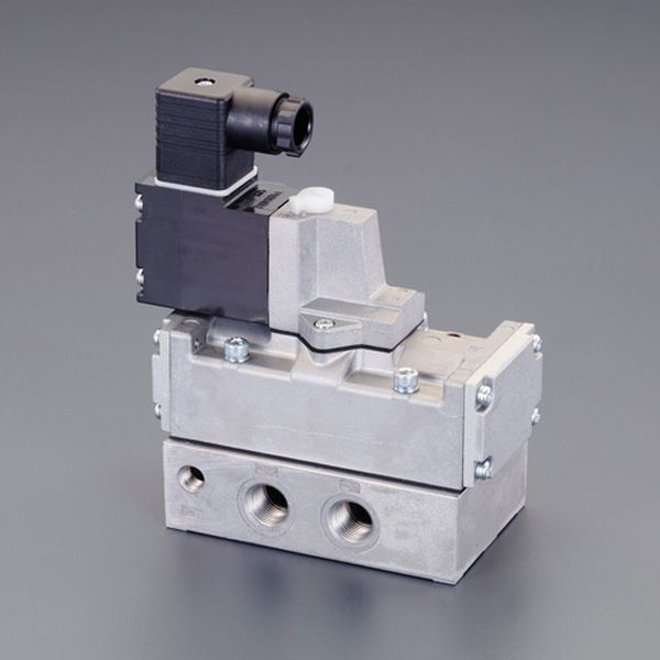 エスコ ESCO AC100V、Rc1/4インチ 5方向電磁弁(流量5.0C) EA153HL-31 HD店｜ヒロチー商事 ハーレー 店