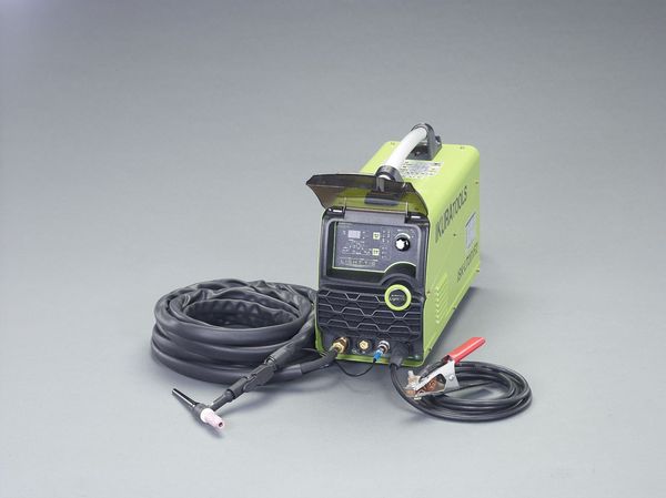 【製造会社店卸し資産あり】 エスコ ESCO 単相100V、200V兼用 TIG溶接機 EA315キーパー-2A 固定ディスク店