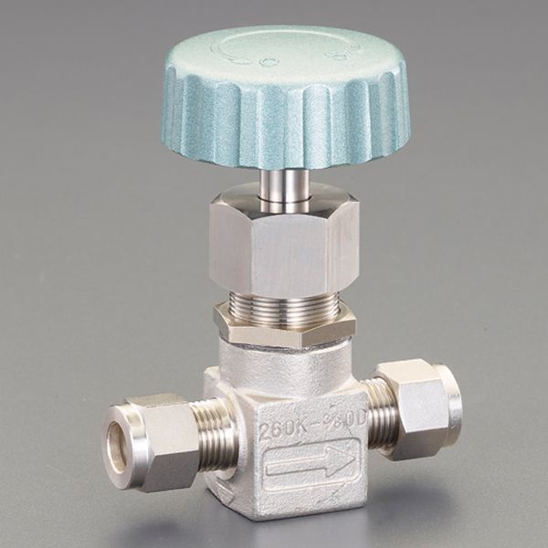エスコ ESCO 1/2" ニードルバルブ(ステンレス製) EA470CP-4 HD店|ヒロチー商事 ハーレー 店