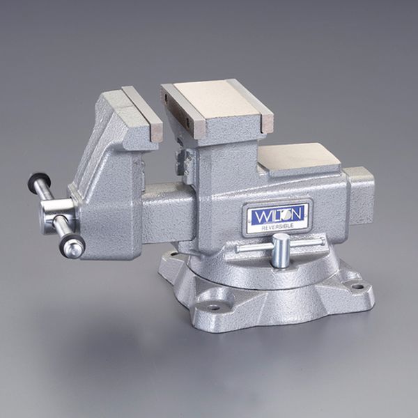 【メーカー在庫あり】 エスコ ESCO 140mm/0-273mm メカニックバイス(リバーシブル) EA525WM-140A HD店