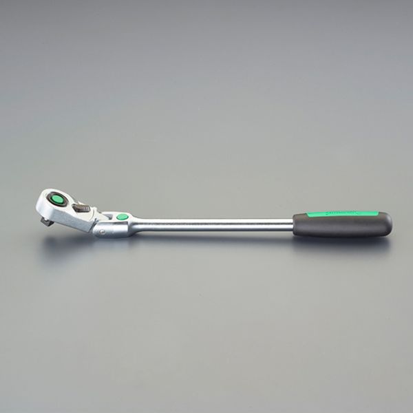 【メーカー在庫あり】 エスコ ESCO 1/2"DR/416mm ラチェットハンドル(首振型) EA617XR-43 HD店｜ヒロチー商事 ハーレー 店 27,479円